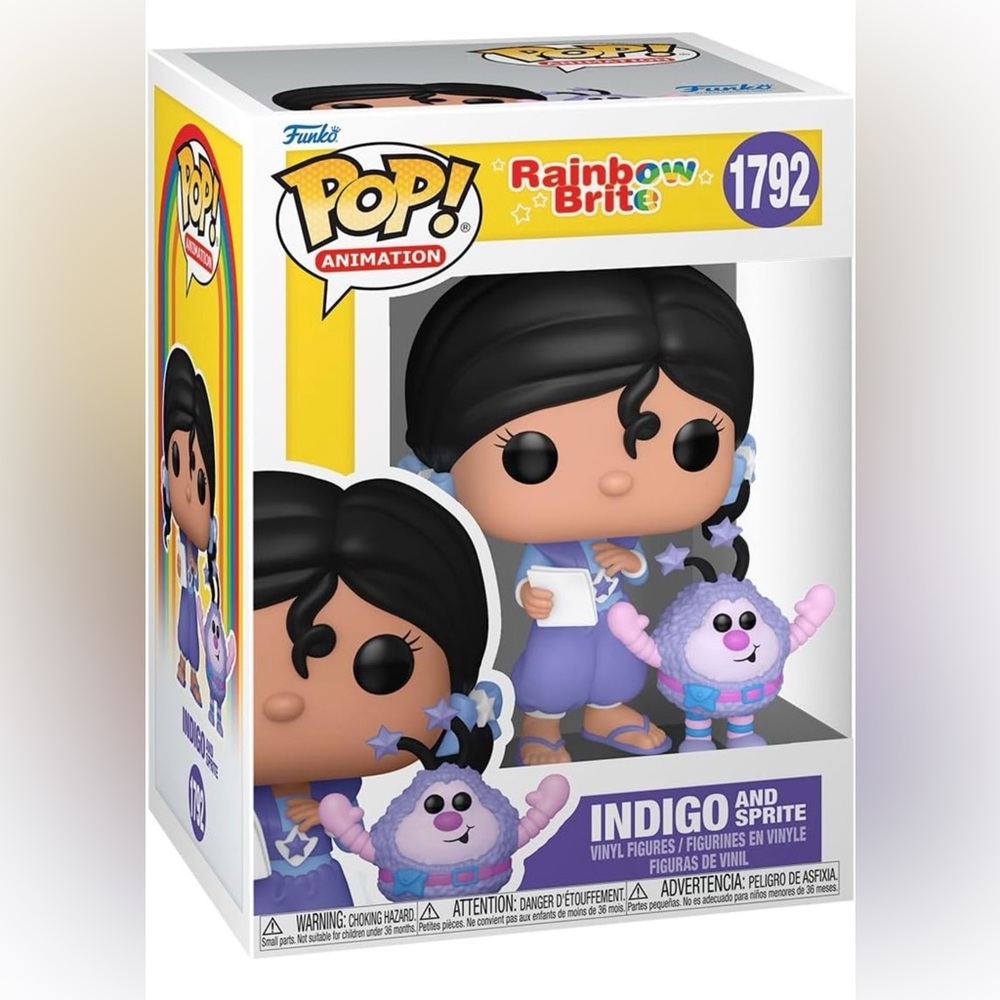 Funko Pop Animation #1792 Rainbow Brite Indigo Brand New